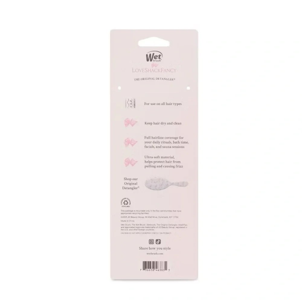 Goody Wet brush x LoveShackFancy Pink Wash Headband - Picture 3 of 8